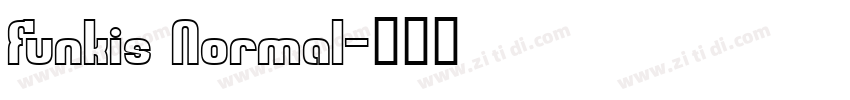 Funkis Normal字体转换